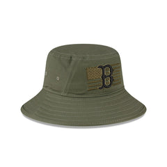 Boston Red Sox New Era 2023 Armed Forces Day Bucket Hat - Green Hats