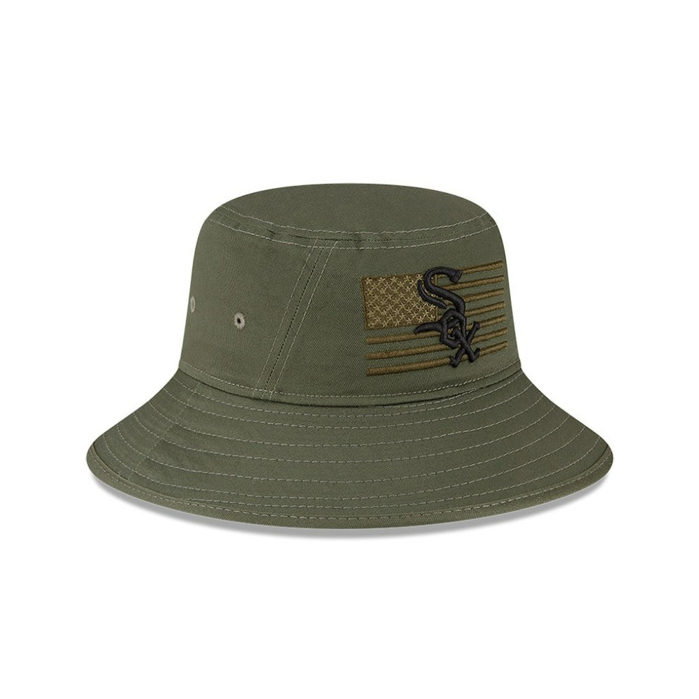 Chicago White Sox New Era 2023 Armed Forces Day Bucket Hat - Green Hats