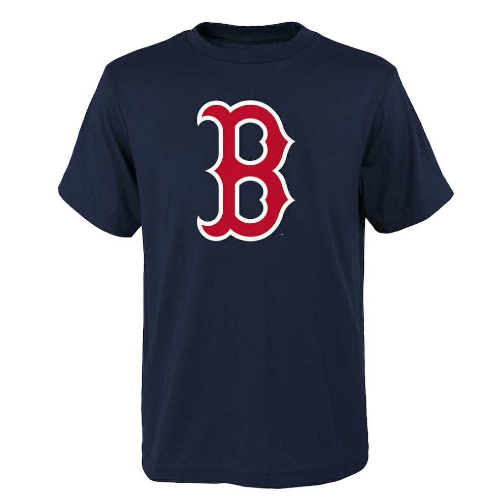 Boston Red Sox Youth Logo Primary Team T-Shirt - Navy T-shirts