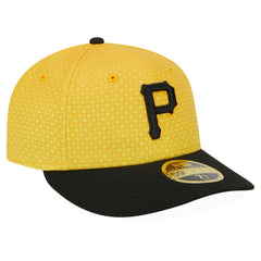 Pittsburgh Pirates New Era 2023 City Connect Low Profile 59FIFTY Fitted Hat - Gold/Black Hats
