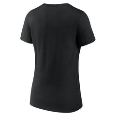Las Vegas Raiders Women's Primary Play V-Neck T-Shirt Black