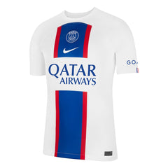 Lionel Messi Paris Saint-Germain 2022/23 Third Breathe Stadium Replica Player Jersey White