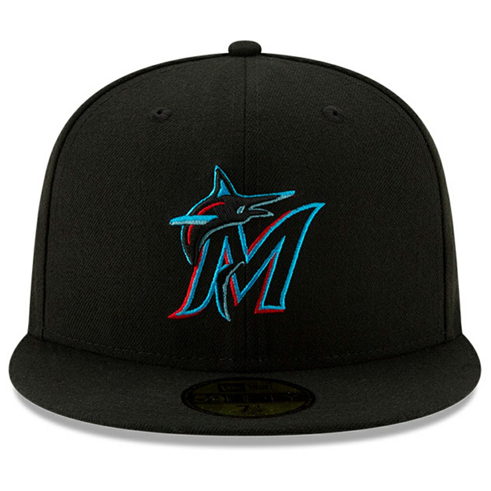 Miami Marlins New Era 2024 Jackie Robinson Day 59FIFTY Fitted Hat - Black Hats
