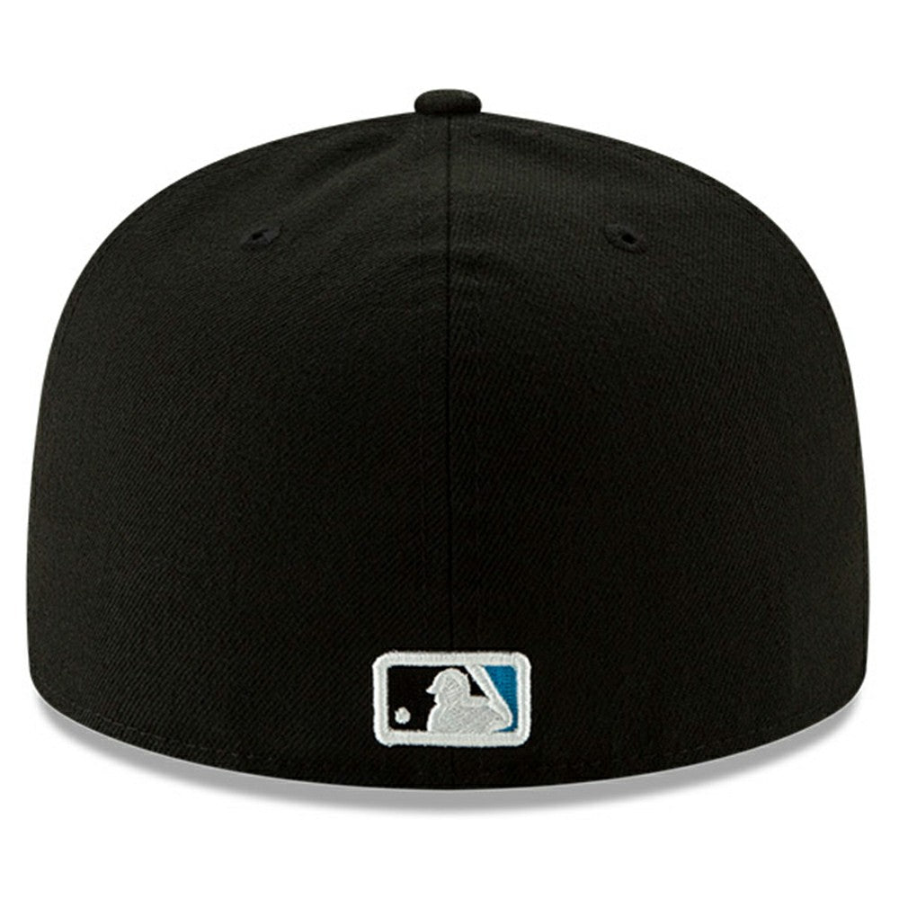 Miami Marlins New Era 2024 Jackie Robinson Day 59FIFTY Fitted Hat - Black Hats