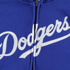 Los Angeles Dodgers Youth Wordmark Full-Zip Fleece Hoodie - Royal Hoodies