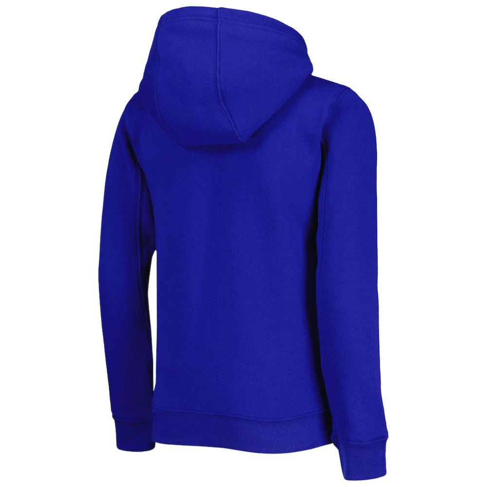 New York Mets Youth Wordmark Full-Zip Fleece Hoodie - Royal Hoodies