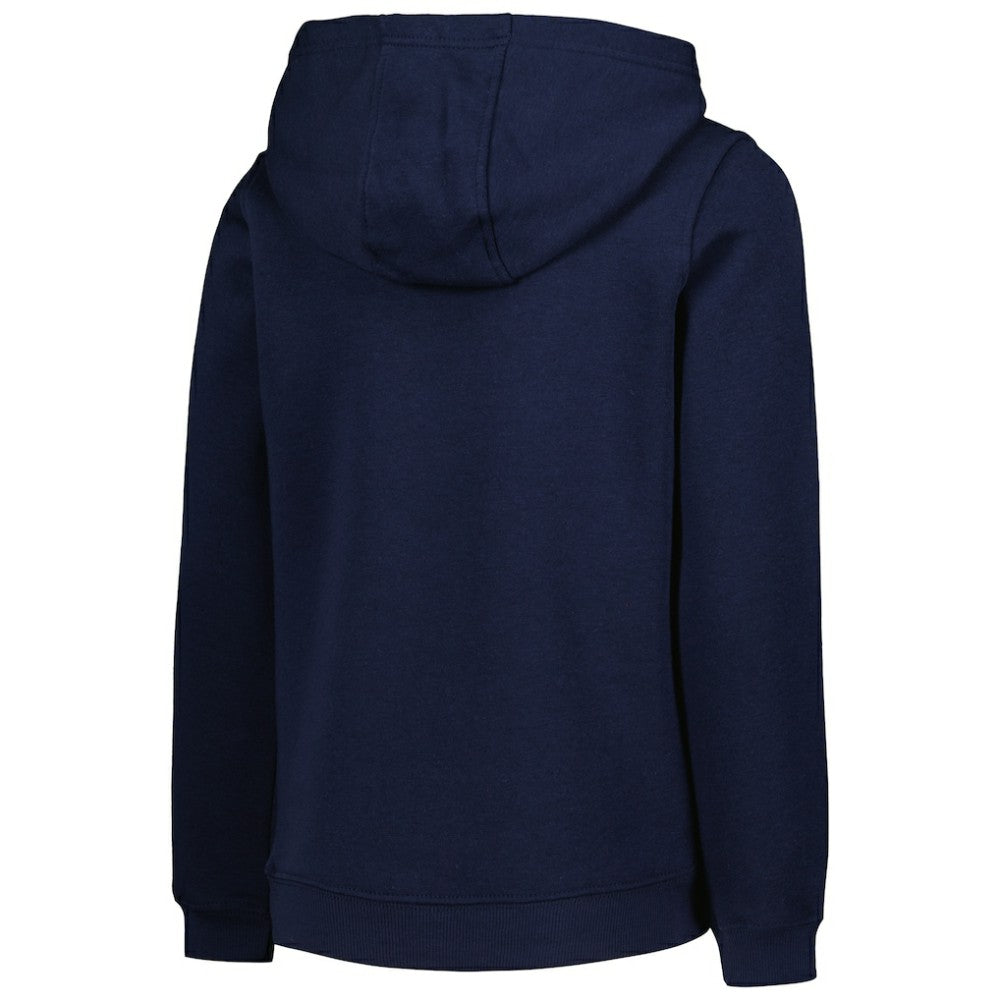 Milwaukee Brewers Youth Team Primary Logo Pullover Hoodie - Navy Hoodies