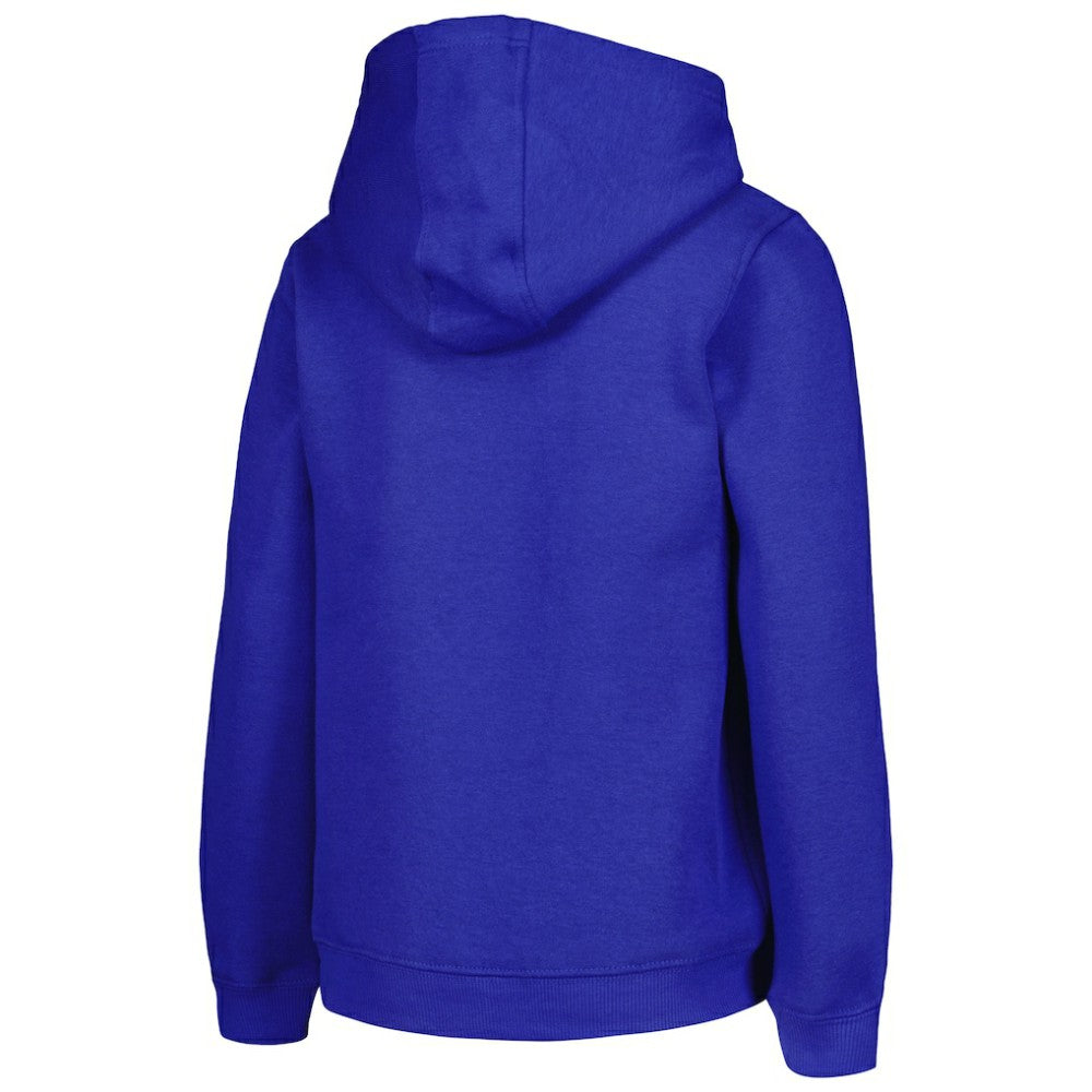 Texas Rangers Youth Team Primary Logo Pullover Hoodie - Royal Hoodies