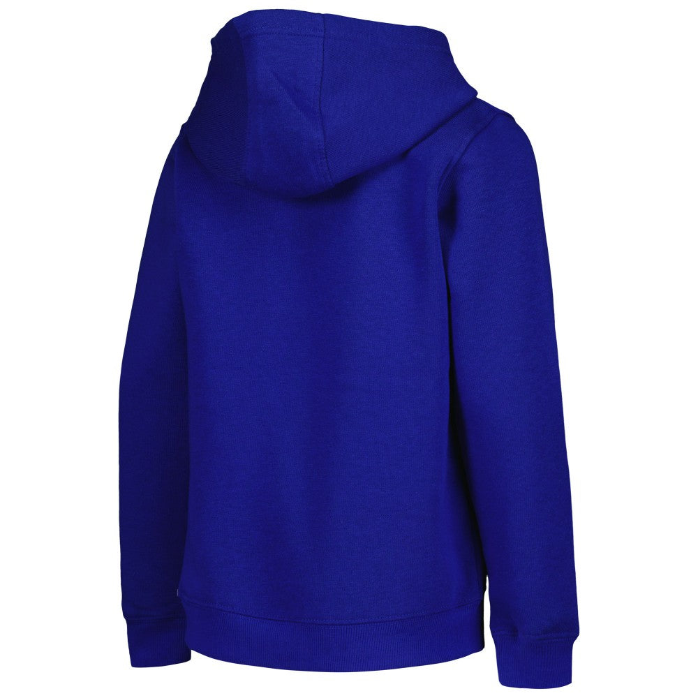 Kansas City Royals Youth Team Primary Logo Pullover Hoodie - Royal Hoodies