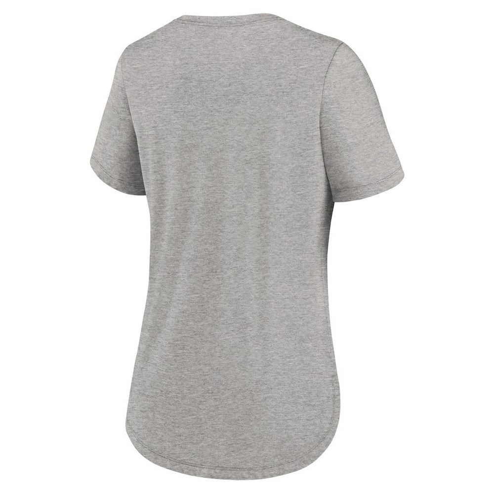 Los Angeles Rams Women's Fashion Tri-Blend T-Shirt Heather Gray