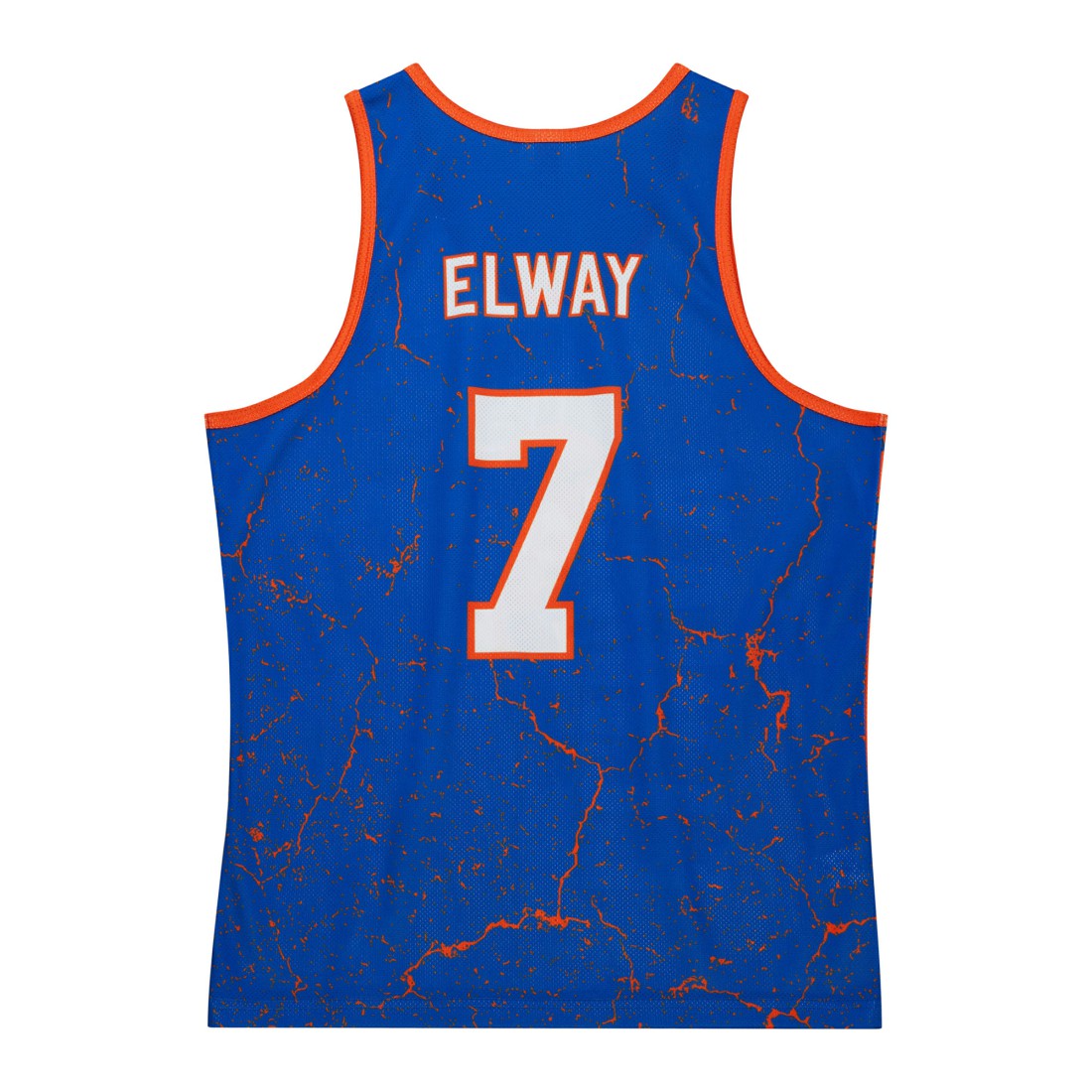 John Elway Denver Broncos 1994 Player Burst Tank Top Royal