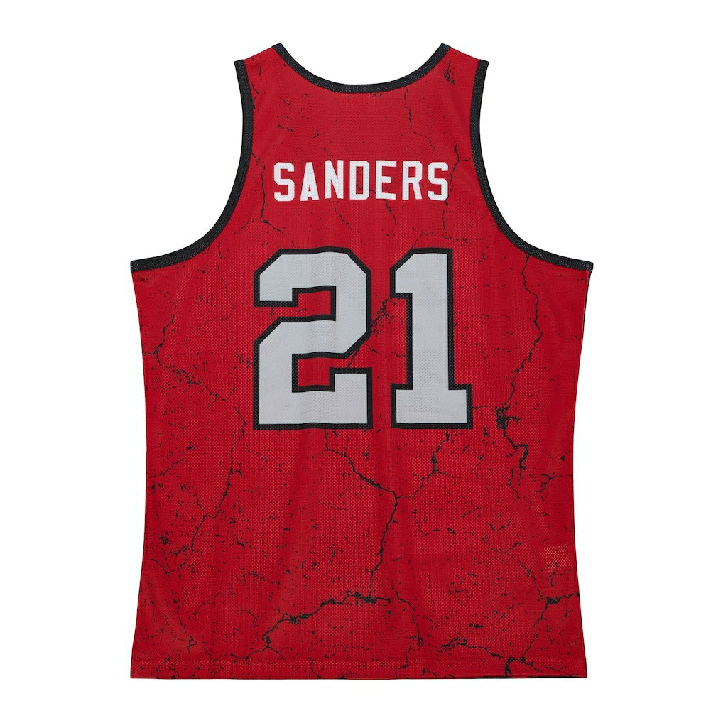 Deion Sanders Atlanta Falcons 1989 Player Burst Tank Top Red