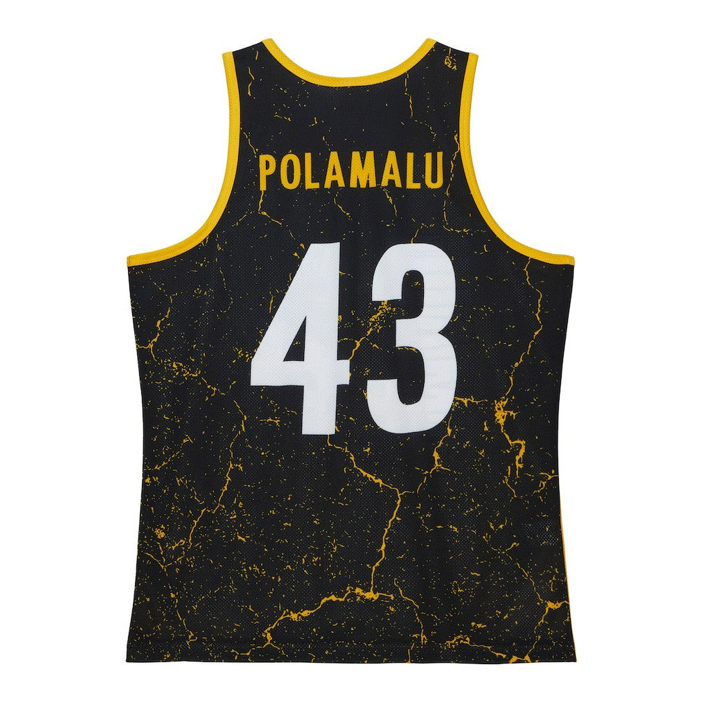 Troy Polamalu Pittsburgh Steelers 2007 Player Burst Tank Top Black