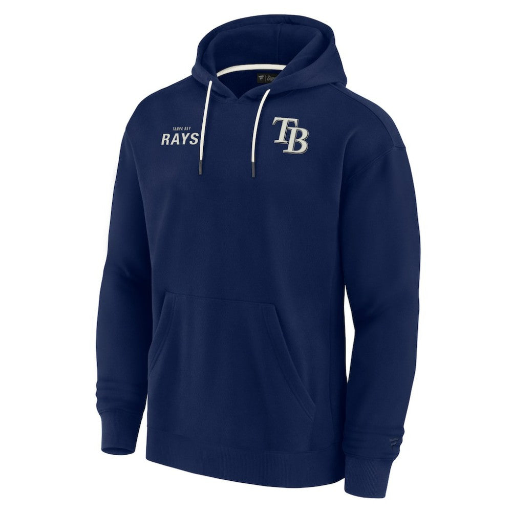 Tampa Bay Rays Fanatics Unisex Elements Super Soft Fleece Pullover Hoodie - Navy Hoodies