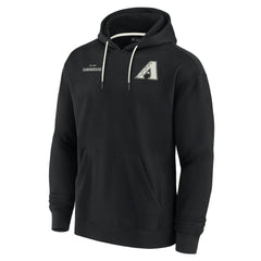 Arizona Diamondbacks Fanatics Unisex Elements Super Soft Fleece Pullover Hoodie - Black Hoodies