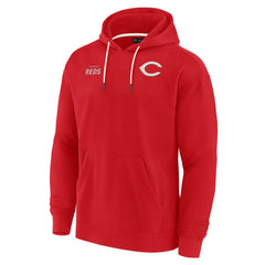Cincinnati Reds Fanatics Unisex Elements Super Soft Fleece Pullover Hoodie - Red Hoodies