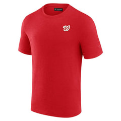 Washington Nationals Fanatics Modal Short Sleeve T-Shirt - Red T-shirts