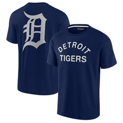 Detroit Tigers Fanatics Unisex Elements Super Soft Short Sleeve T-Shirt - Navy T-shirts