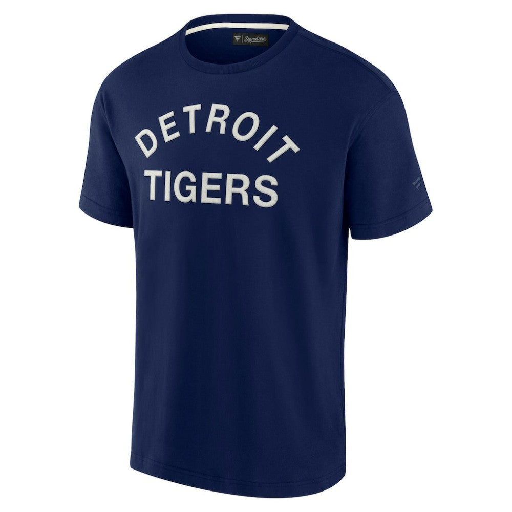 Detroit Tigers Fanatics Unisex Elements Super Soft Short Sleeve T-Shirt - Navy T-shirts