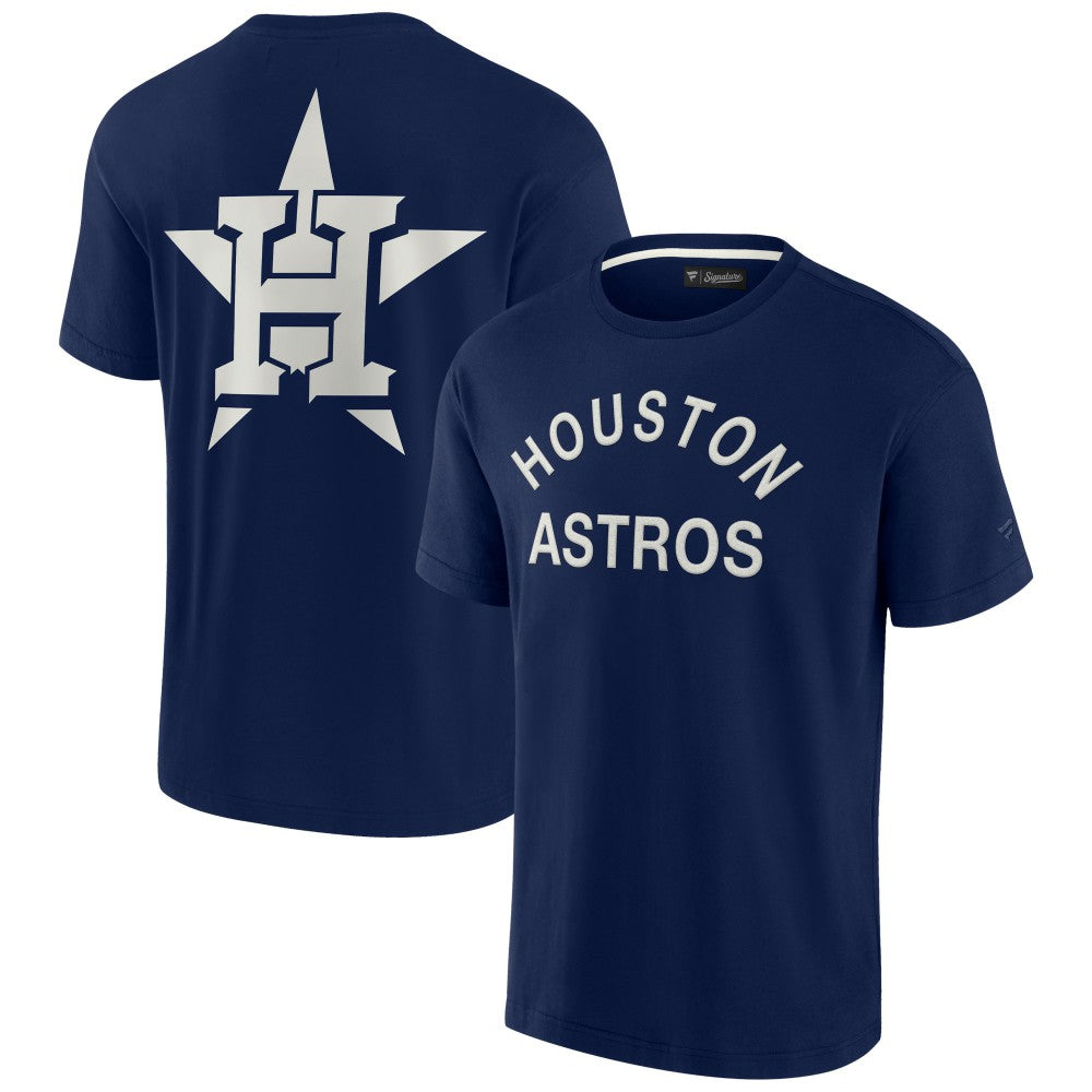 Houston Astros Fanatics Unisex Elements Super Soft Short Sleeve T-Shirt - Navy T-shirts