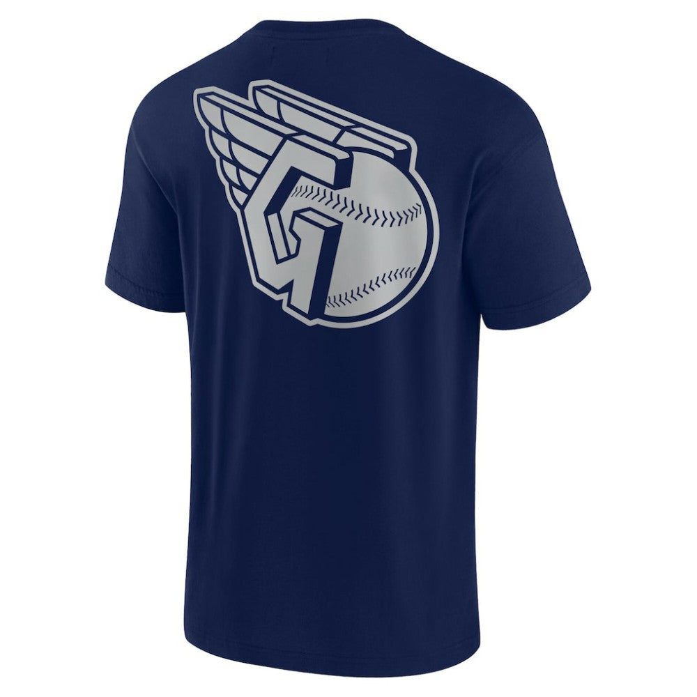 Cleveland Guardians Fanatics Unisex Elements Super Soft Short Sleeve T-Shirt - Navy T-shirts