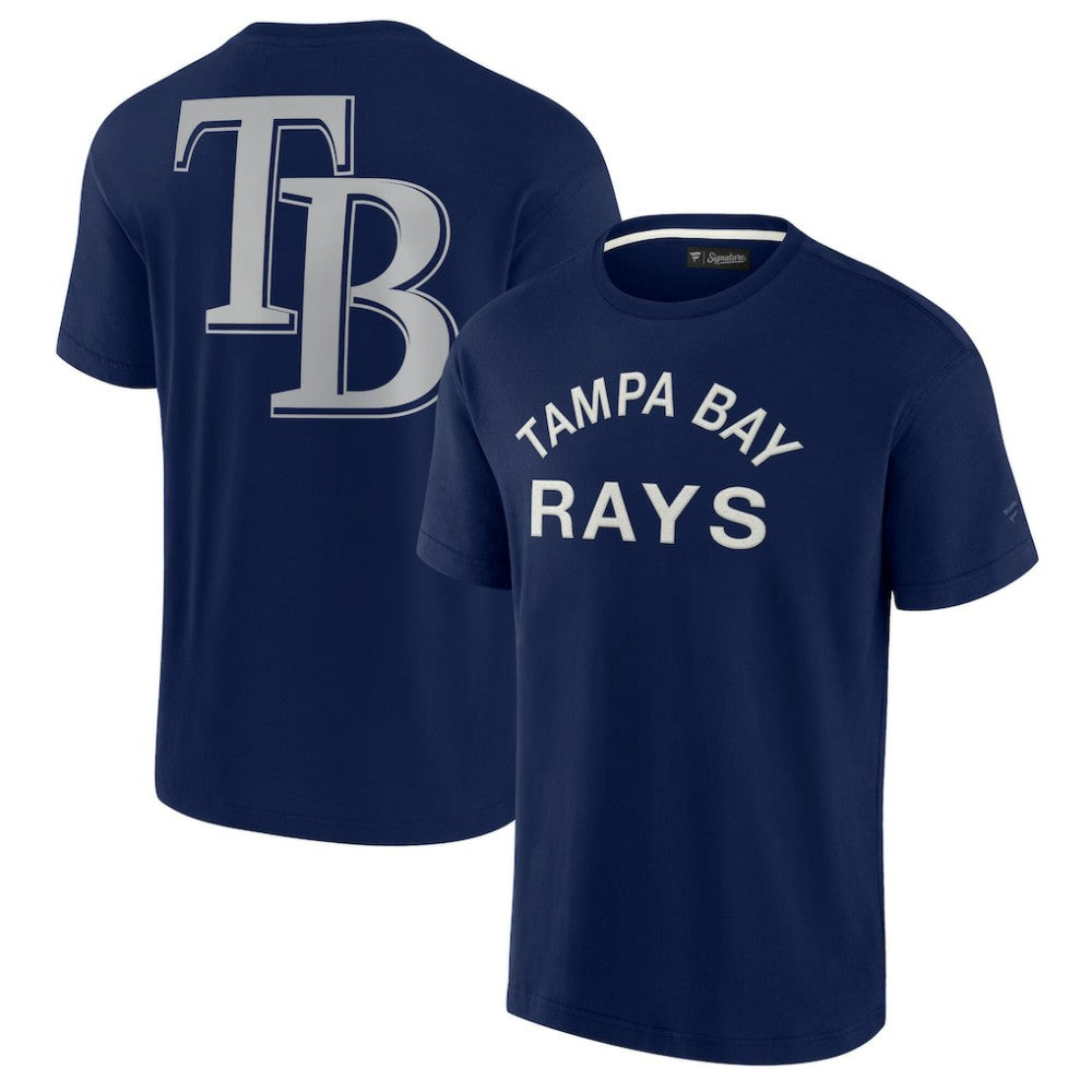 Tampa Bay Rays Fanatics Unisex Elements Super Soft Short Sleeve T-Shirt - Navy T-shirts