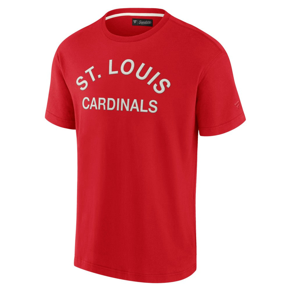 St. Louis Cardinals Fanatics Unisex Elements Super Soft Short Sleeve T-Shirt - Red T-shirts