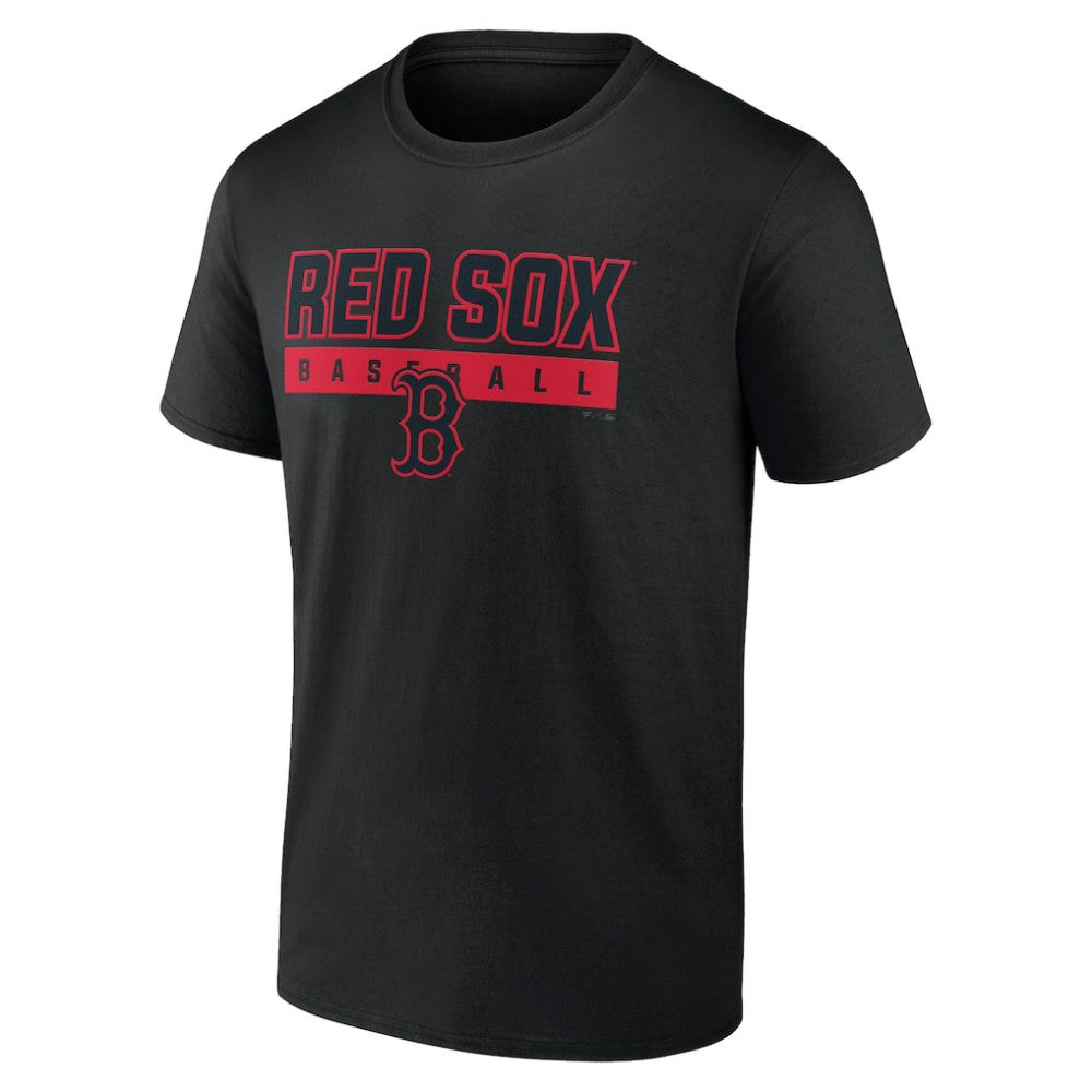 Boston Red Sox In The Mitt T-Shirt - Black T-shirts