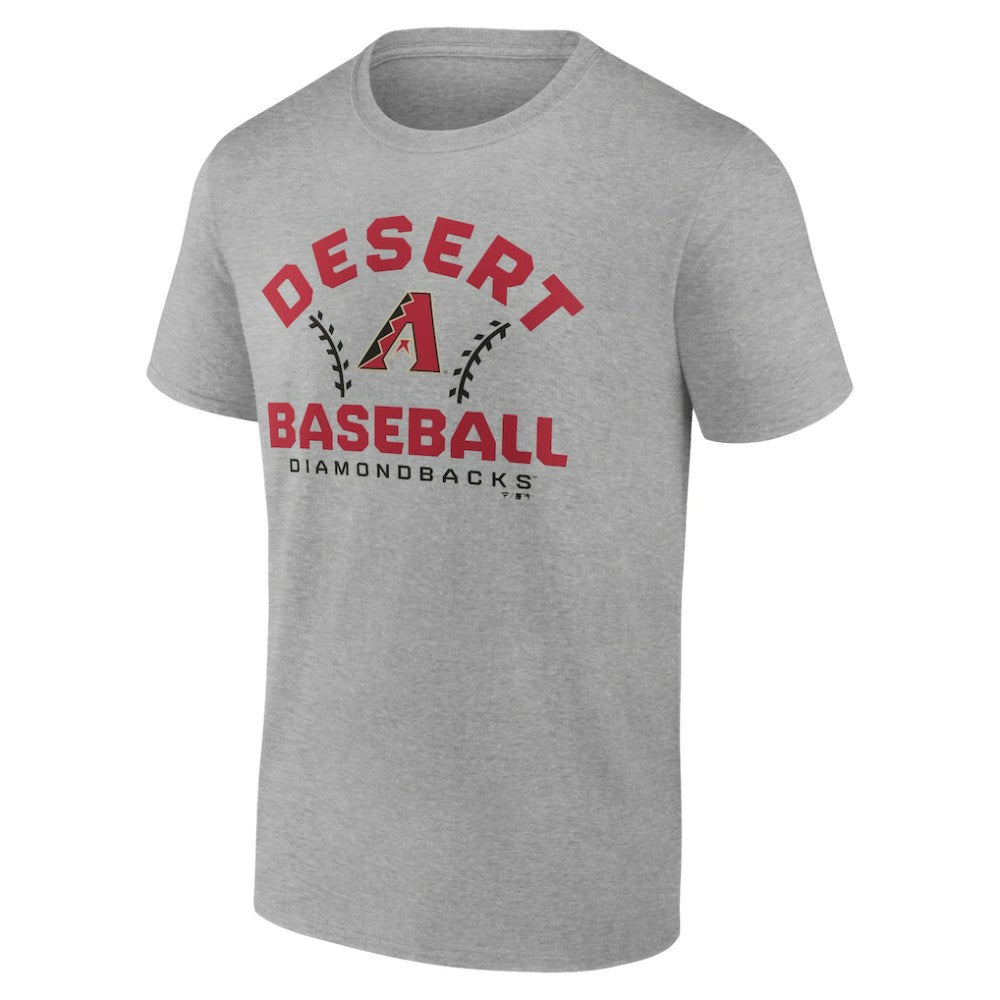 Arizona Diamondbacks Team Go For Two T-Shirt - Heather Gray T-shirts