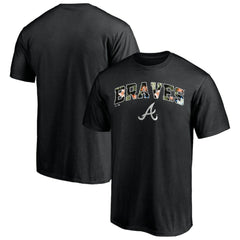 Atlanta Braves Perennial Power T-Shirt - Black T-shirts