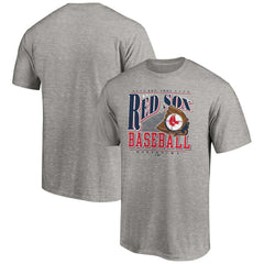 Boston Red Sox Cooperstown Collection Winning Time T-Shirt - Heather Gray T-shirts
