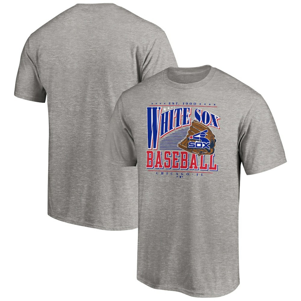 Chicago White Sox Cooperstown Collection Winning Time T-Shirt - Heather Gray T-shirts