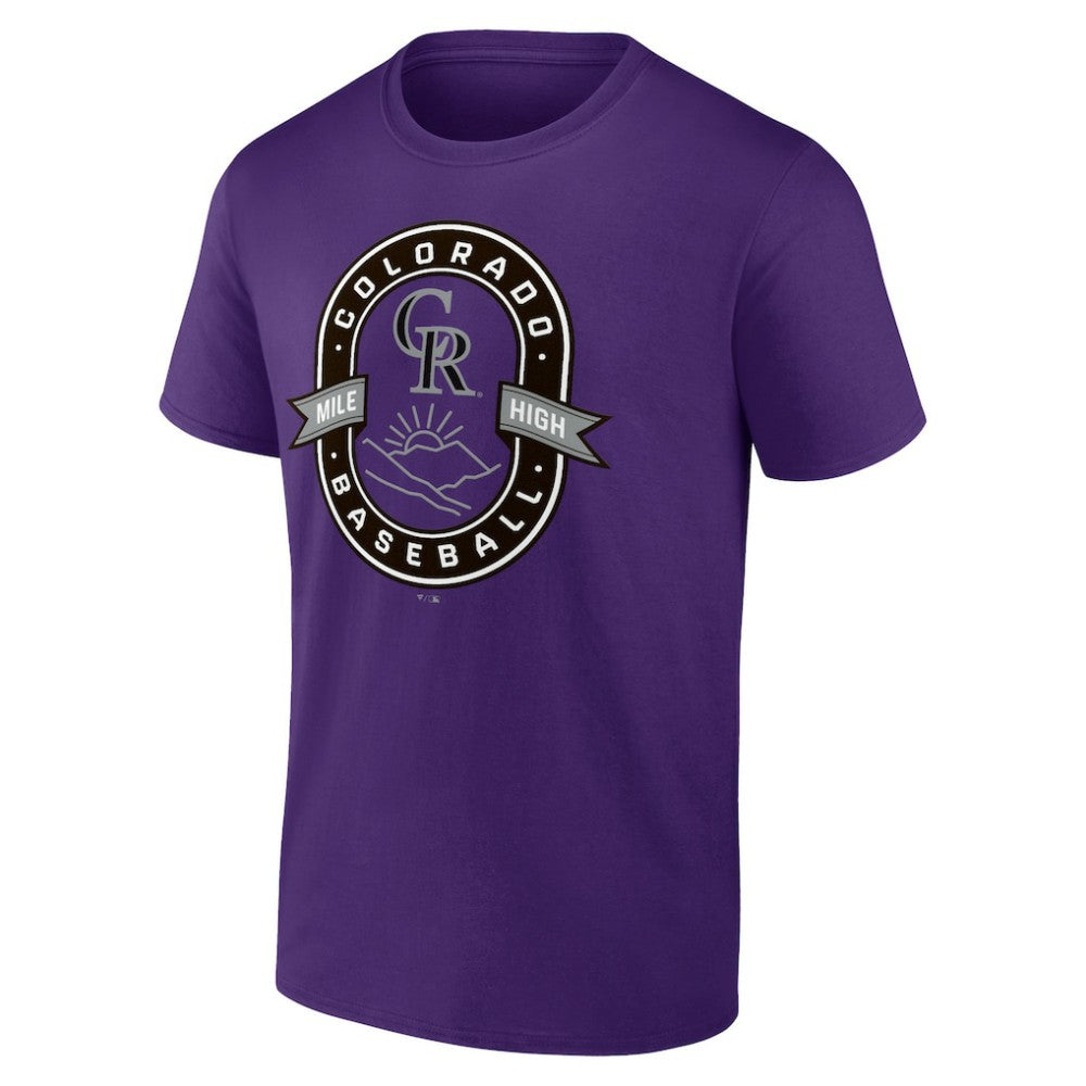Colorado Rockies Glory Bound Mile high T-Shirt - Purple T-shirts