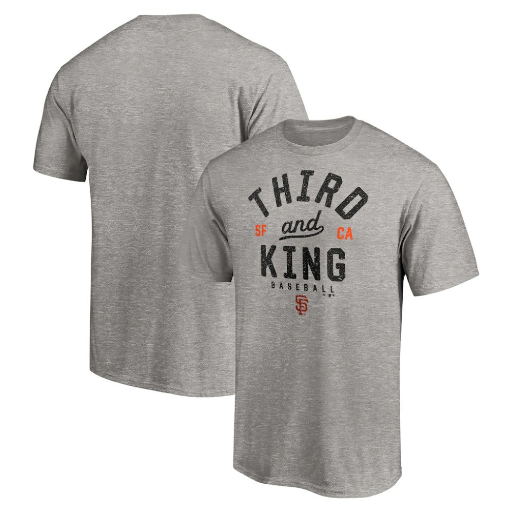 San Francisco Giants Heater T-Shirt - Heather Gray T-shirts