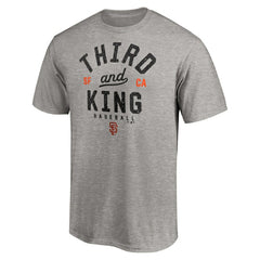 San Francisco Giants Heater T-Shirt - Heather Gray T-shirts