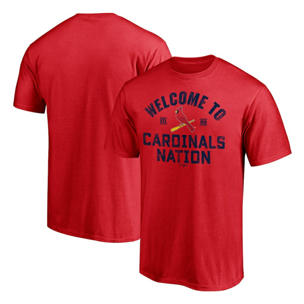 St. Louis Cardinals Hometown Collection Long Ball T-Shirt - Red T-shirts