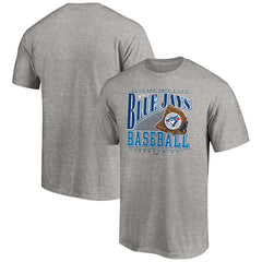 Toronto Blue Jays Cooperstown Collection Winning Time T-Shirt - Heather Gray T-shirts