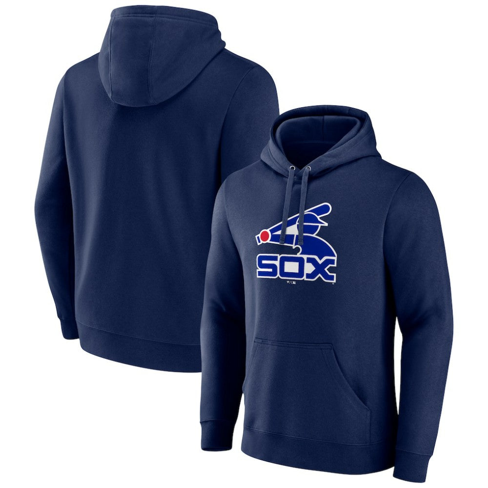 Chicago White Sox Cooperstown Collection Pullover Hoodie - Navy Hoodies