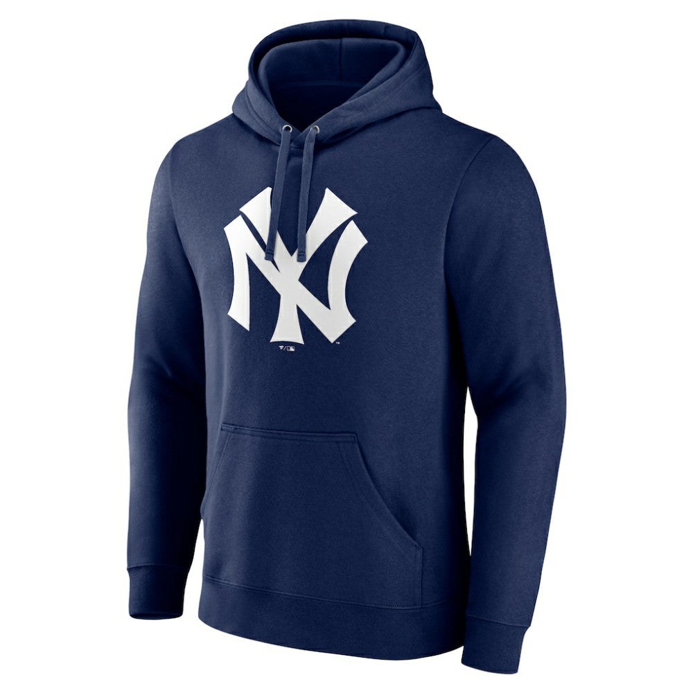 New York Yankees Cooperstown Collection Pullover Hoodie - Navy Hoodies