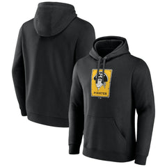 Pittsburgh Pirates Cooperstown Collection Pullover Hoodie - Black Hoodies