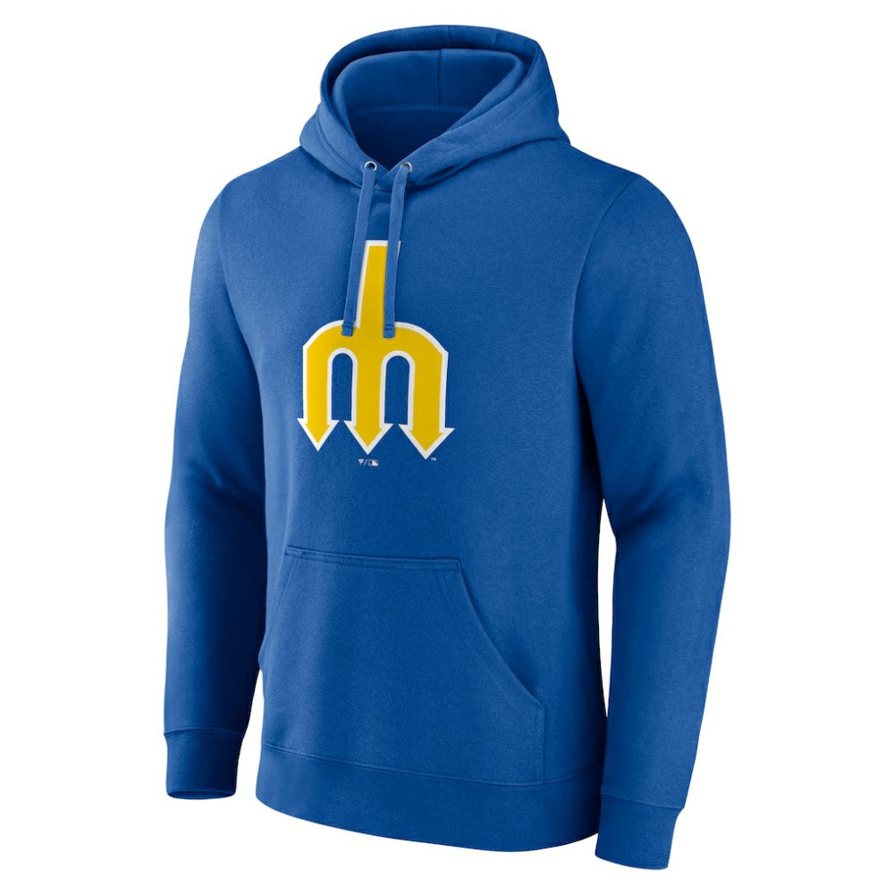 Seattle Mariners Cooperstown Collection Pullover Hoodie - Royal Hoodies