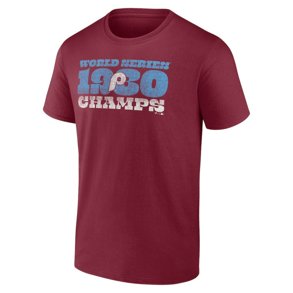 Philadelphia Phillies Cooperstown Collection Swing Away T-Shirt - Burgundy T-shirts