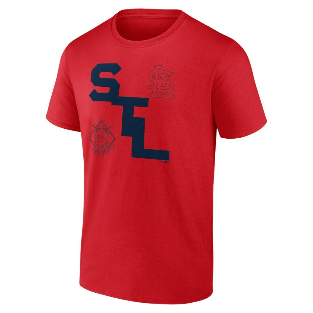 St. Louis Cardinals Record Shattered T-Shirt - Red Hats