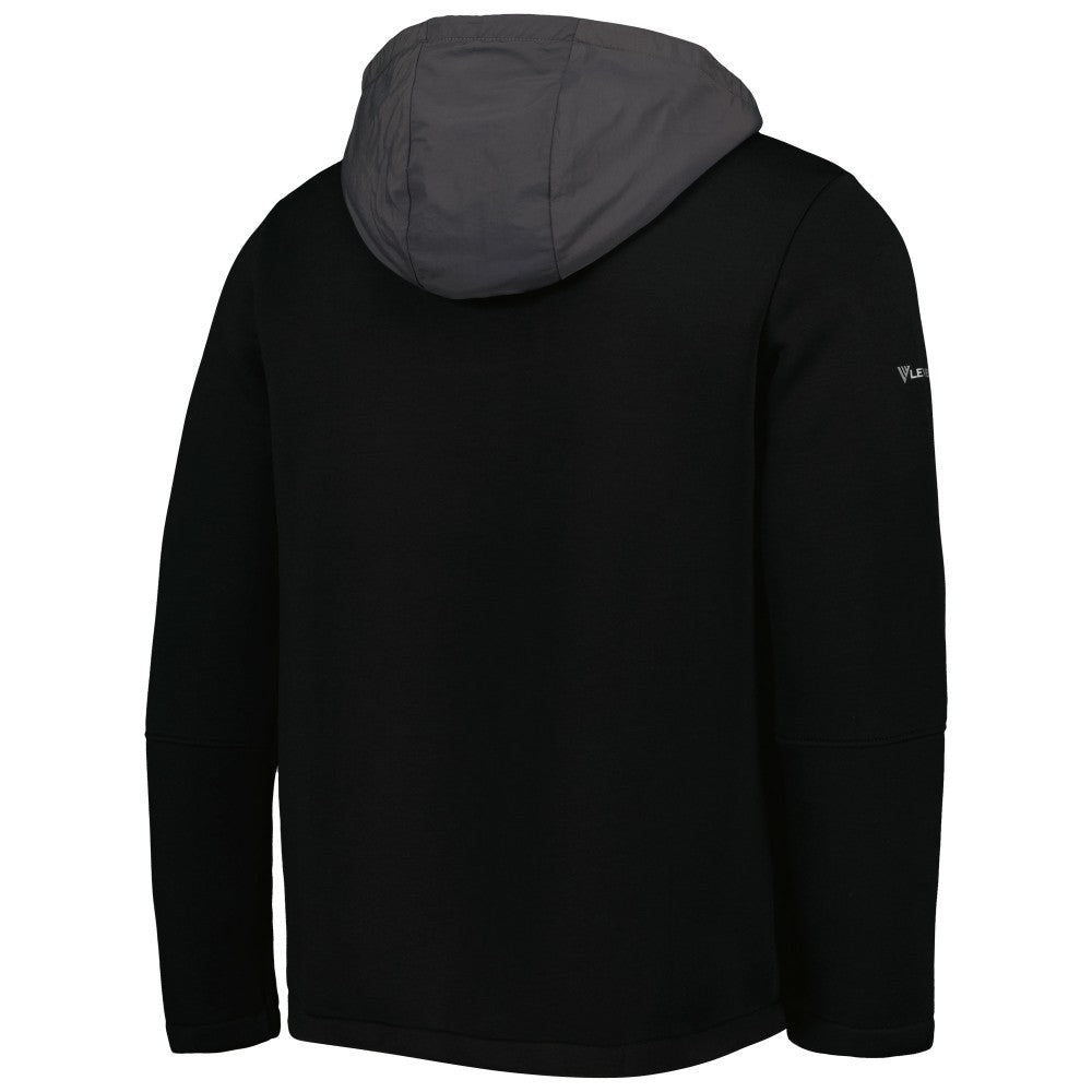 Cleveland Guardians Levelwear Ruckus Quarter-Zip Hoodie - Black Hoodies