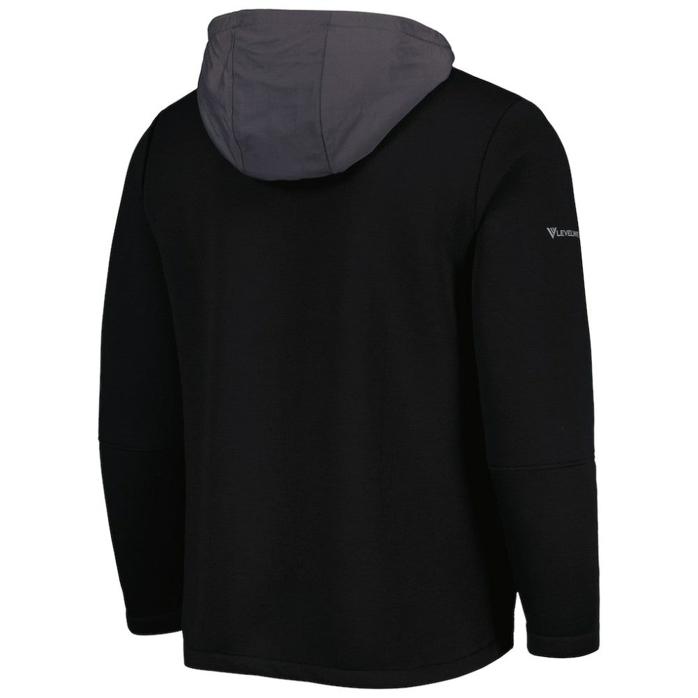 San Francisco Giants Levelwear Ruckus Quarter-Zip Hoodie - Black Hoodies