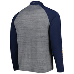 Houston Astros Levelwear Vandal Raglan Quarter-Zip Top - Heather Gray Tops
