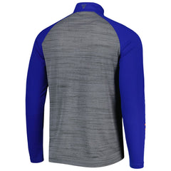 New York Mets Levelwear Vandal Raglan Quarter-Zip Top - Heather Gray Tops