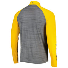 San Diego Padres Levelwear Vandal Raglan Quarter-Zip Top - Heather Gray Tops