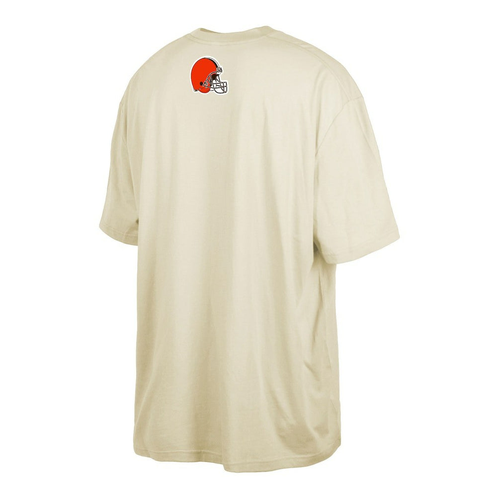 Cleveland Browns New Era 2023 NFL Draft Big & Tall T-Shirt Cream