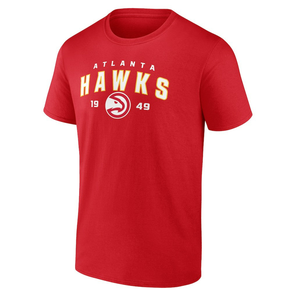 Atlanta Hawks Rebel Logo T-Shirt Red